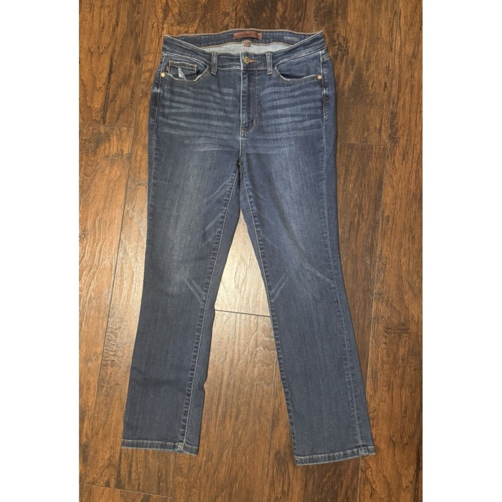 Judy Blue Los Angeles Skinny Fit Dark Wash Jeans Crop Women's 11/30